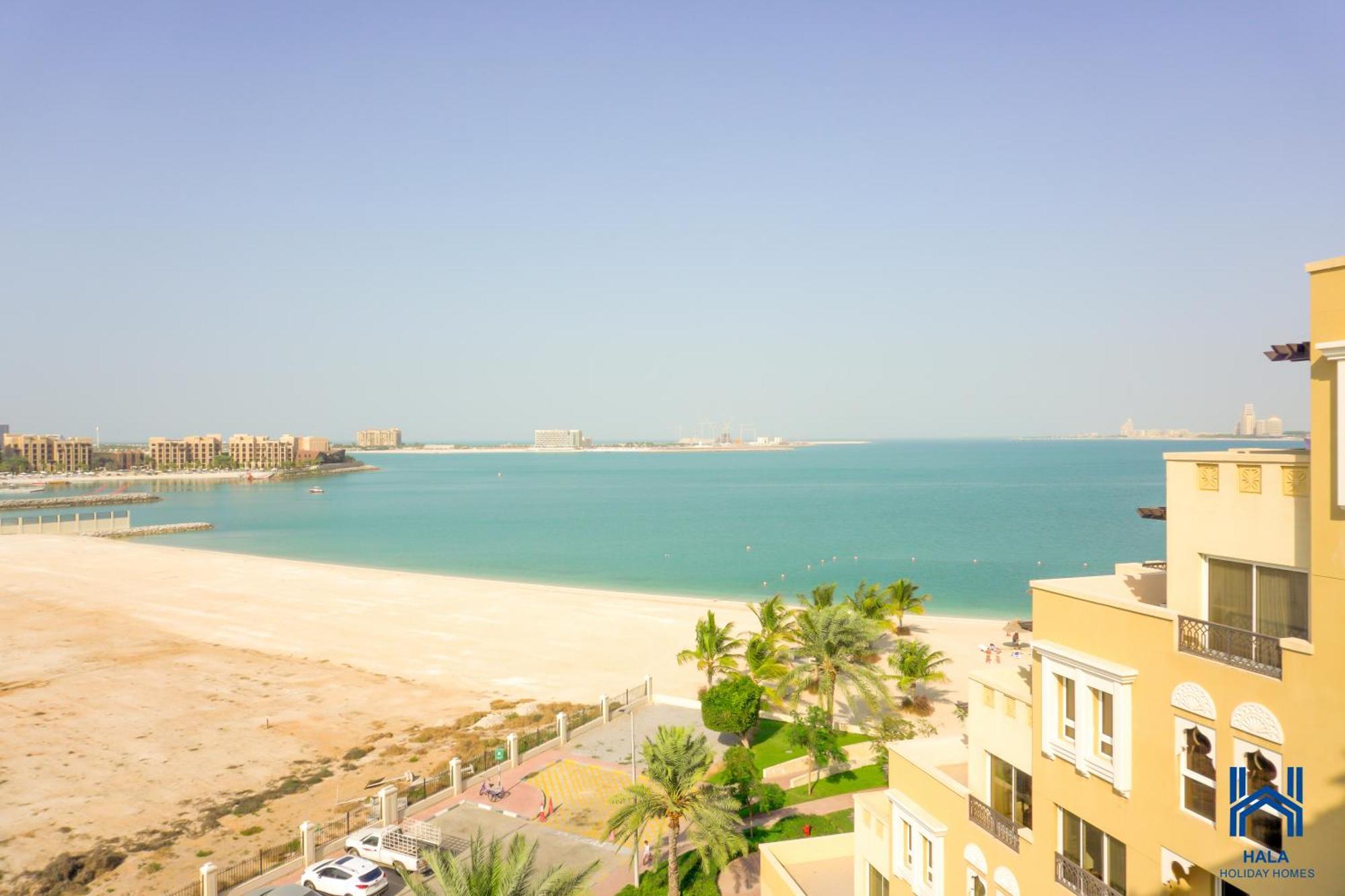 Hala Holiday Homes- Bab Al Bahr Residence, Al Marjan Island Ras al-Khaimah Exteriör bild